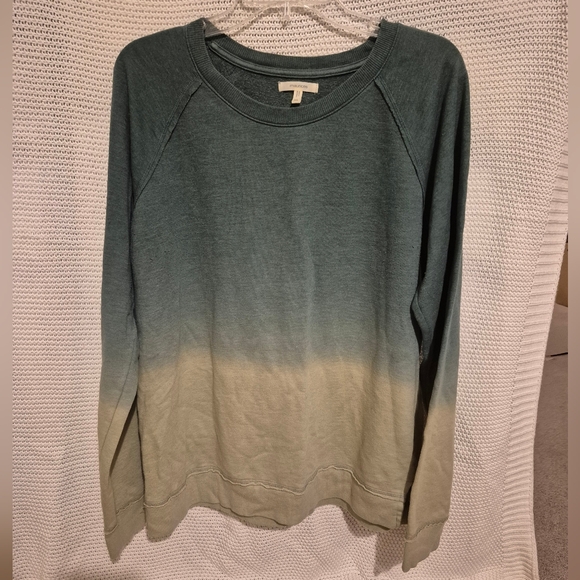 Ombre Green Sweatshirt - Picture 1 of 4